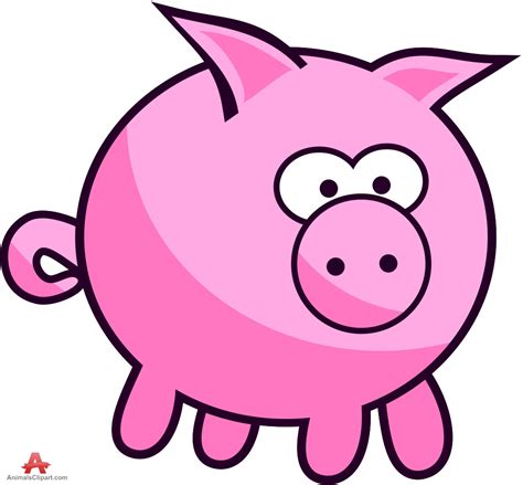 Pig Black And White Clipart | Free download on ClipArtMag