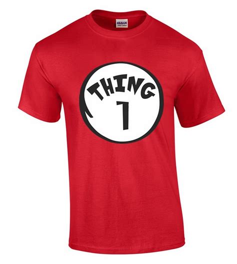 Thing 1 Thing 2 T-Shirt Thing Shirt Thing one Thing by icustomfit