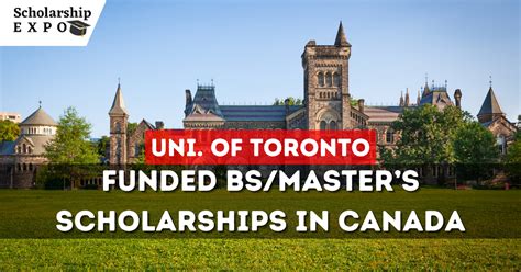 University of Toronto Scholarships 2024 in Canada