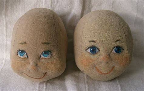 Doll face, Art dolls cloth, Cloth dolls handmade