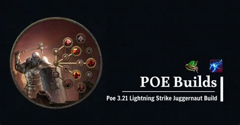 Poe 3.21 Lightning Strike Juggernaut Friendoy Starter Build