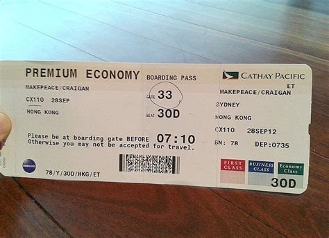 The Cathay Pacific Premium Economy Experience