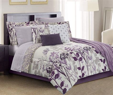 purple comforter sets queen - Interior Design Tips For The Best First ...