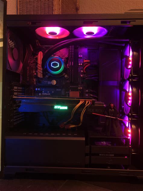 H500 all coolermaster build with ML360R mounted behind 200mm fans. : r/coolermaster