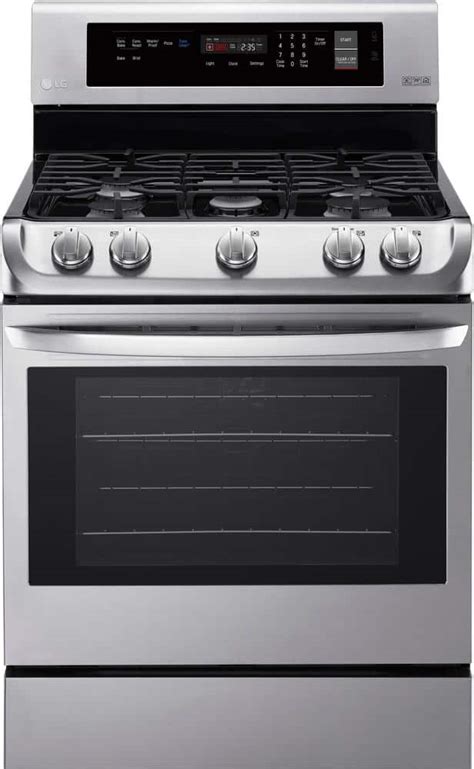 LG - 6.3 Cu. Ft. Freestanding Gas Range with ProBake Convection - Stainless steel at Pacific Sales