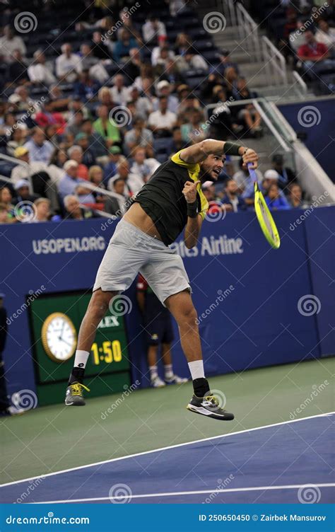 Matteo Berrettini ITA at USOpen 2019 5 Editorial Image - Image of ...