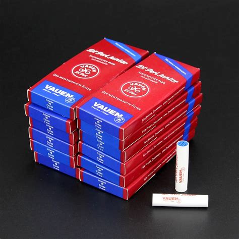 120 Pieces Vauen 9mm Filters Tobacco Smoking Pipe Filters Disposable ...