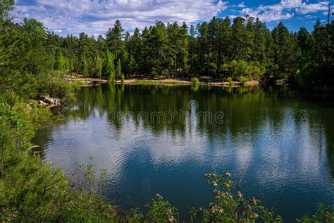 Goldwater Lake Prescott, Arizona Stock Image - Image of beautiful ...