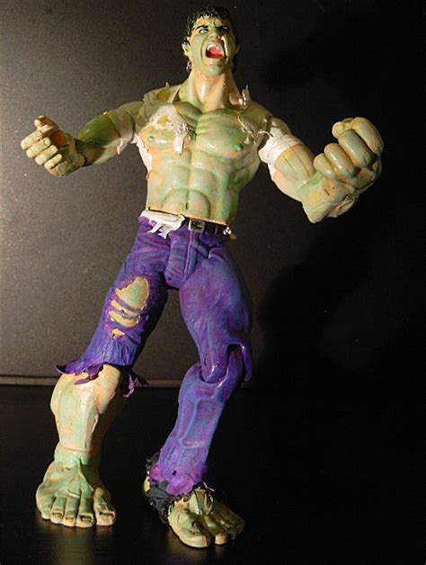 Creature's Customs: Mid-Transformation Hulk