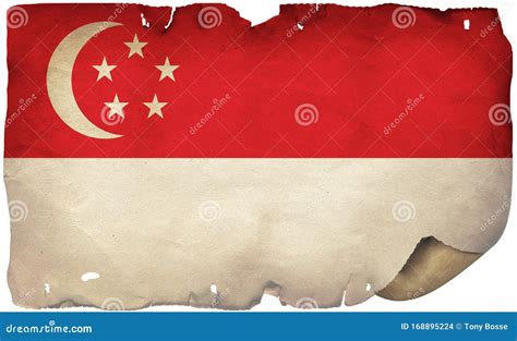 Singapore Flag Royalty-Free Stock Photography | CartoonDealer.com #50982983