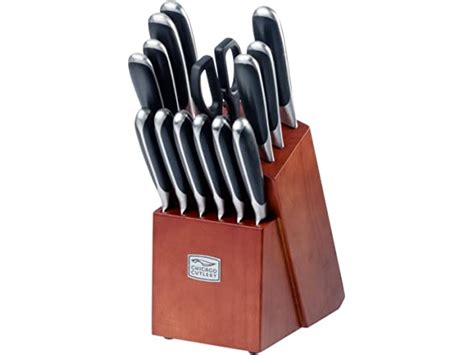 Chicago Cutlery Belden 15 Piece Premium Kitchen Knife Block Set