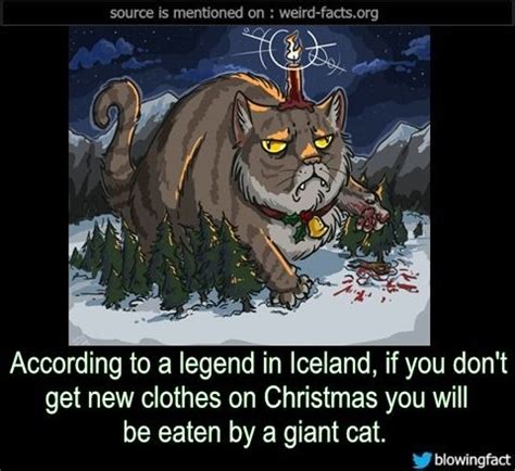 the yule cat iceland | Mind Blowing Facts — According to a legend in Iceland, if you don’t get ...