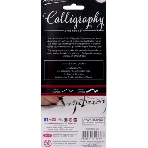 2 Nib Calligraphy Set – The Artist Alley