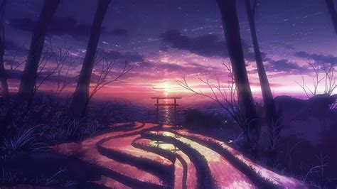 🔥 Download Sunset Scenery Anime 4k Wallpaper iPhone HD Phone 6680f by @tmiller82 | 4k Anime ...