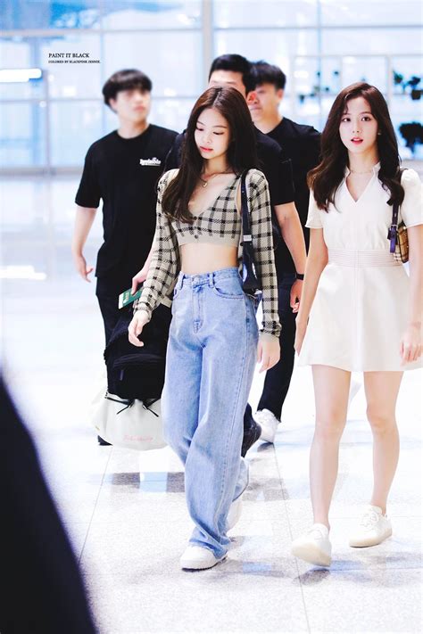 190716 BLACKPINK JENNIE INC Airport Fashion-03