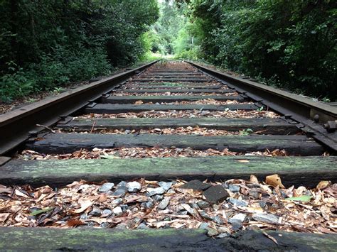 Abandoned Norfolk Southern Railroad Tracks Shortly Before Being Removed ...