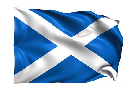 Scotland Waving flag Realistic Transparent Background 15309648 PNG