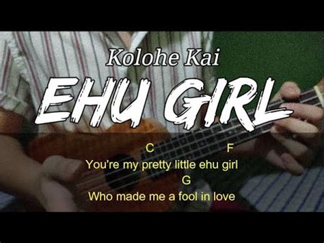 Ehu Girl - Kolohe Kai - Ukulele Tutorial (Easy Chords for Beginners ...