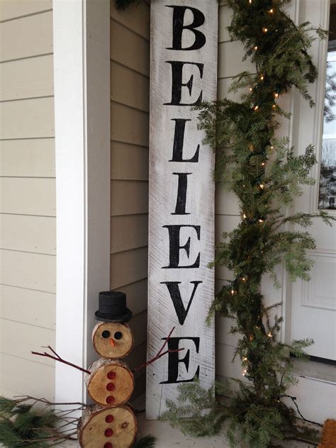 10+ Diy Christmas Porch Sign – HomeDecorish