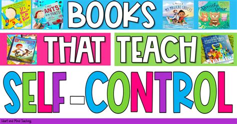 Books that teach self control to kids – Artofit