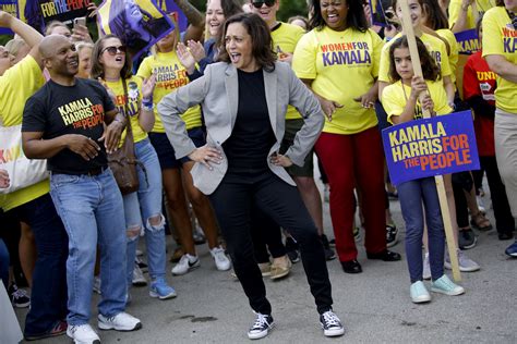 Kamala Harris Has Worn Converse Sneakers For Much Of Her Campaign