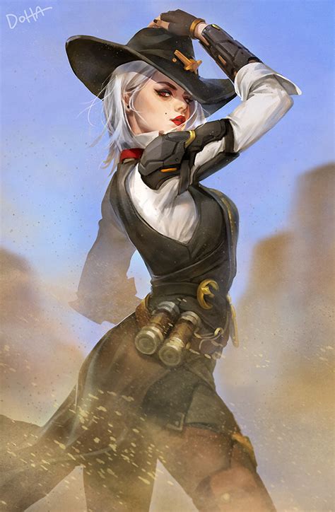 Ashe (Elizabeth Caledonia “Calamity”): Overwatch... (17 Nov 2018)｜Random Anime Arts [rARTs ...