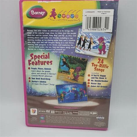 Barney's Colorful World Live! DVD - DVDs & Blu-ray Discs