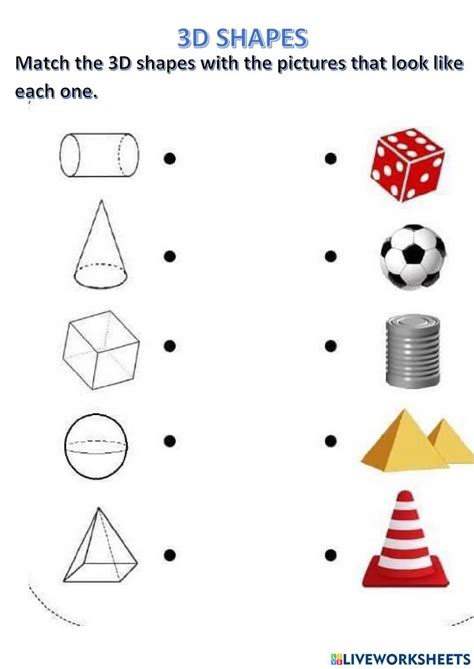 2d And 3d Shapes, Basic Shapes, Geometric Shapes, 1st Grade Math Worksheets, Shapes Worksheets ...