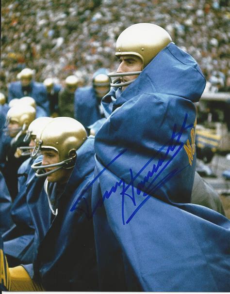 Autographed Terry Hanratty Notre Dame 8x10 Photo - Main Line Autographs