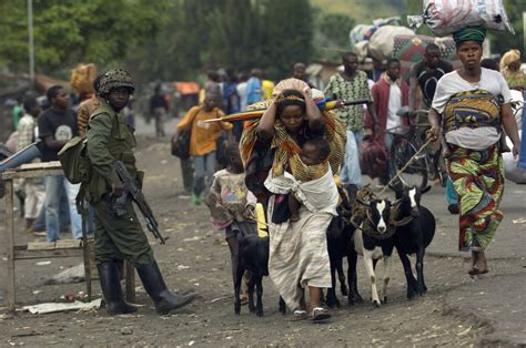 DRC - Conflict - Fleeing Villagers - DARA