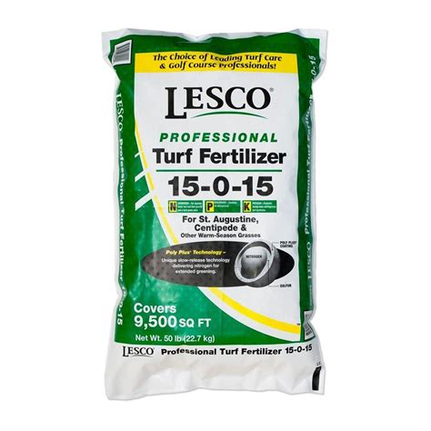 LESCO 15-0-15 St. Augustine Fertilizer-080224 - The Home Depot