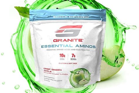 Granite's Essential Aminos moves to three flavors with Green Apple