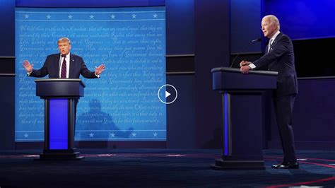 Watch: Highlights From the First Presidential Debate - The New York Times