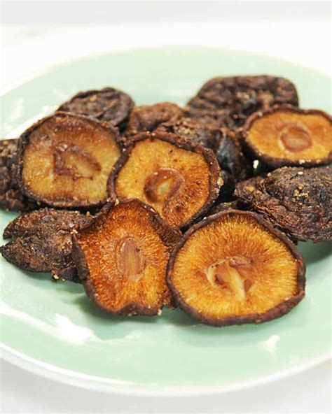 Crispy Roasted Shiitake Mushrooms Recipe & Video | Martha Stewart