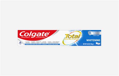 Colgate Total Whitening Toothpaste Ingredients | visitchile.cl