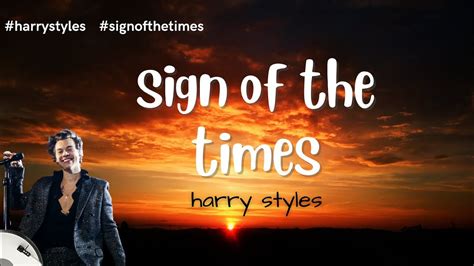 Harry Styles - Sign of the Times (Lyric) - YouTube