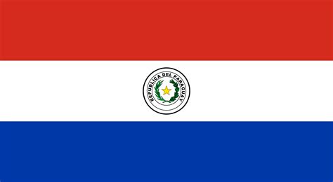 Paraguay Flag Vector – Free Download – Flags Web