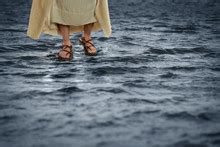 Jesus Walking On The Water Free Stock Photo - Public Domain Pictures