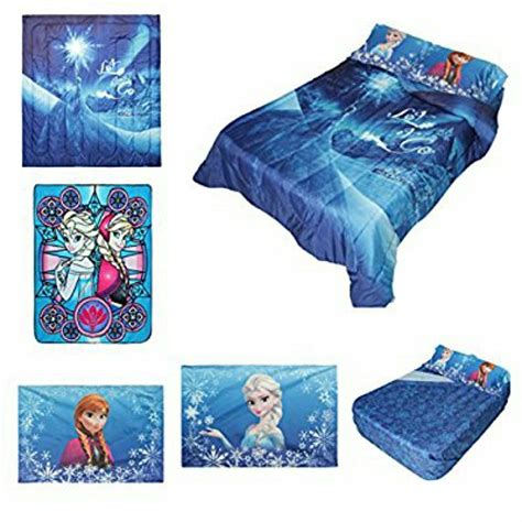 Disney Frozen 6pc Full Bedding Set with Comforter Sheets Pillow Cases ...