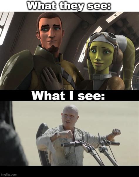 Kanan Jarrus and Hera Syndulla like a Bantha - Imgflip