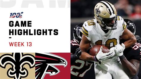 Saints vs. Falcons Week 13 Highlights | NFL 2019 - YouTube