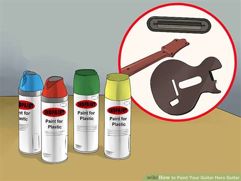 How to Paint Your Guitar Hero Guitar (with Pictures) - wikiHow