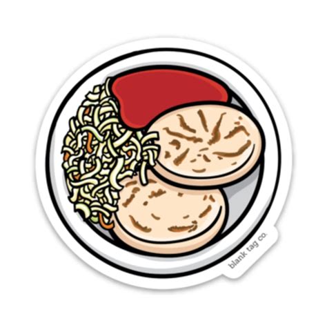 The Pupusa ($4) | Blank Tag Co. Latinx Stickers | POPSUGAR Latina Photo 18