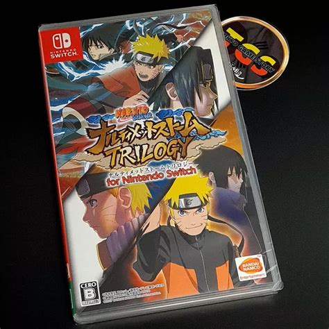 Naruto Shippuden: Ultimate Ninja Storm Trilogy Switch Japan FactorySealed Game New Fighting Bandai