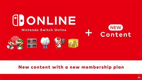 What comes with the new membership to Nintendo Switch Online?