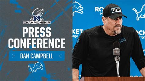 Dan Campbell Press Conference | Jan. 24, 2024 - YouTube