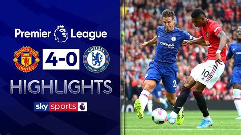 Frank Lampard's first Chelsea game ends in defeat | Manchester United 4-0 Chelsea | EPL ...