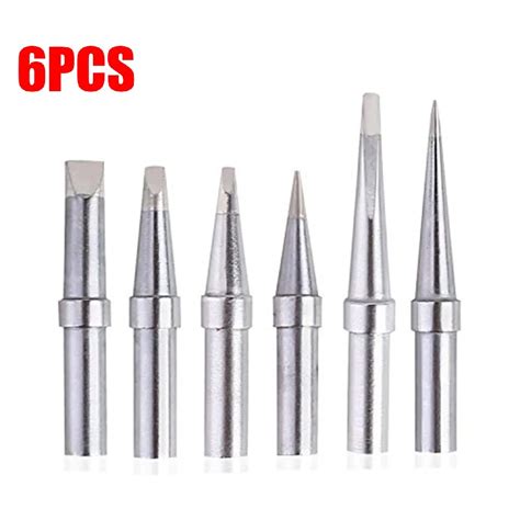 Solder Tips 6pcs Weller ET Soldering Iron Replacement Tips For / 50 WE1010NA ET Brand New And ...