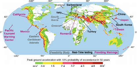 Earthquake Map - A Deadly Year For Earthquakes / Events inside the ...