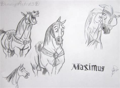 Maximus sketches by DrawingArtist3D on DeviantArt